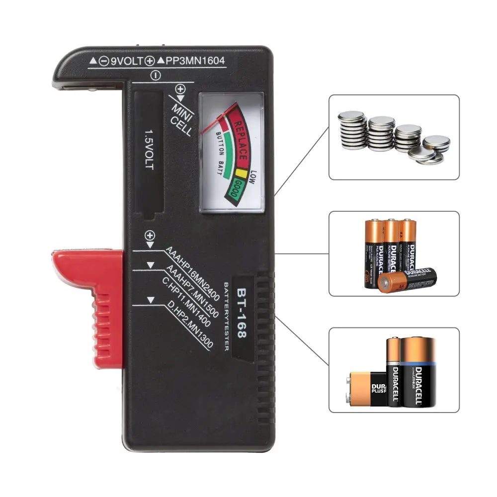Digital Battery Tester LCD Display Button Cell Battery