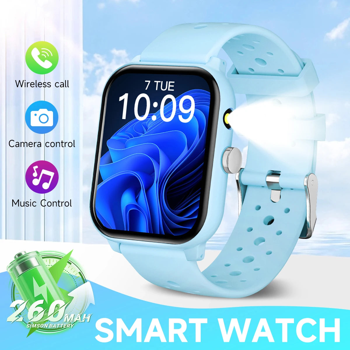 New Game Smart Watch 1.83'' Bluetooth Call Sports Mode