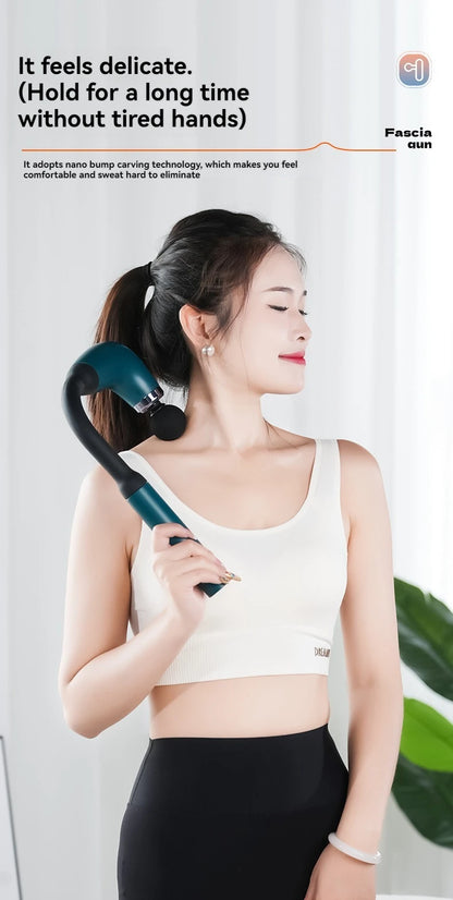 New Smart Fascia Gun Electric Massager Massage Hammer