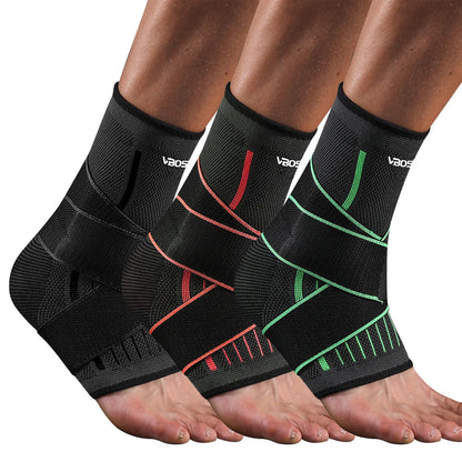 Adjustable Elastic Ankle Brace Compression Foot Support