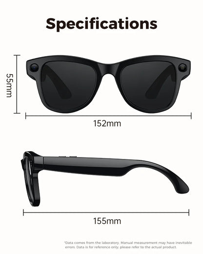 World Premiere Smart AI Glasses 4K HD 800W Pixel Camera