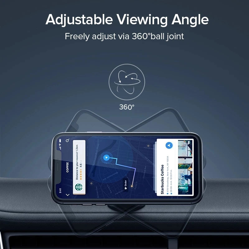 Magnetic Car Phone Holder Magnet Mount Bracket Stick on Car Dashboard