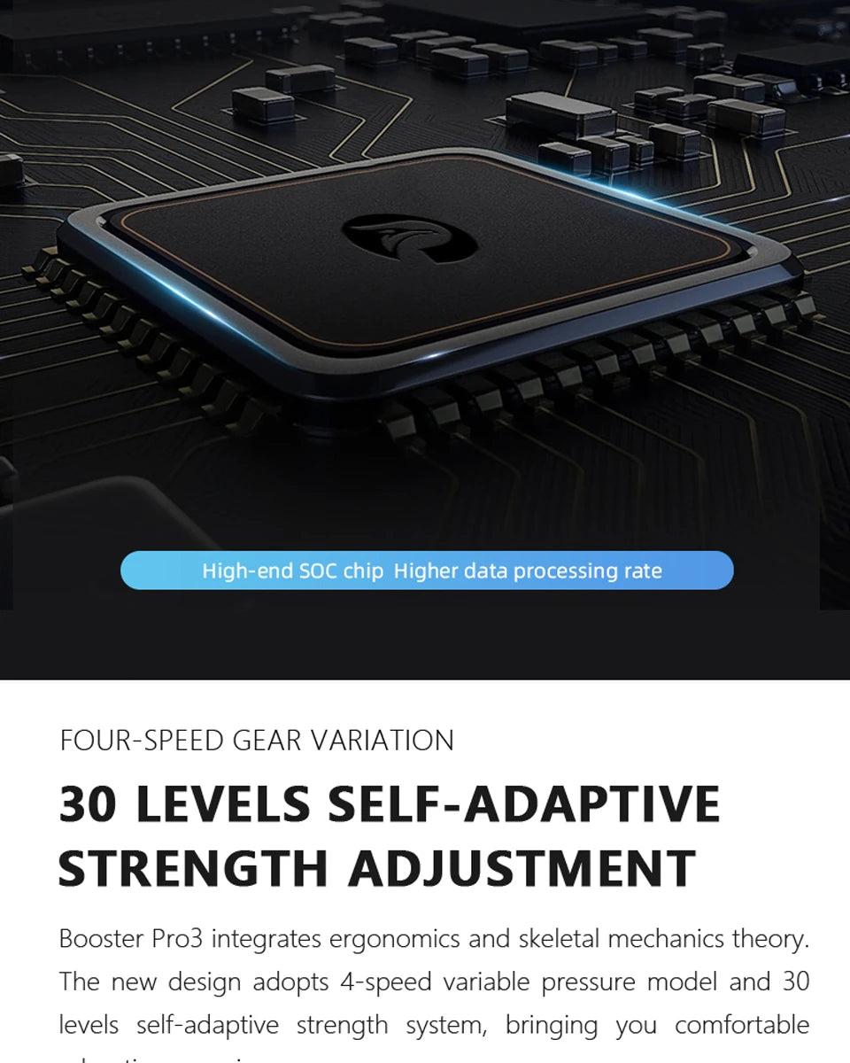 BOOSTER Pro 3 Deep Tissue Massage Gun Muscle Stimulator