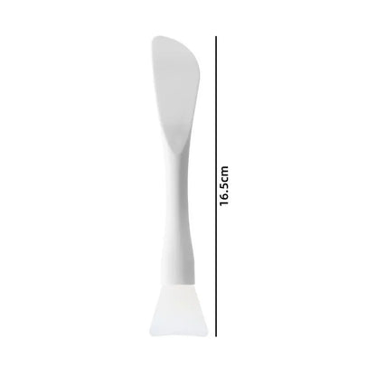 Silicone Facial Mask Brush Soft Head with Scraper