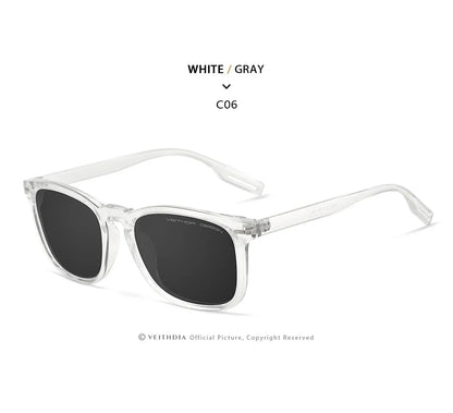 VEITHDIA Fashion Vintage Polarized Sunglasses for Men and Women