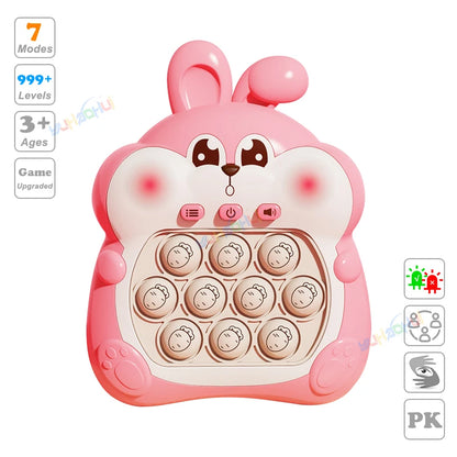 Electronic Pop Light Up Game Handle Toys for Children