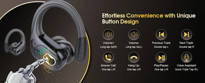 Original GDLYL HD65 TWS Bluetooth V5.4 Headphones Wireless
