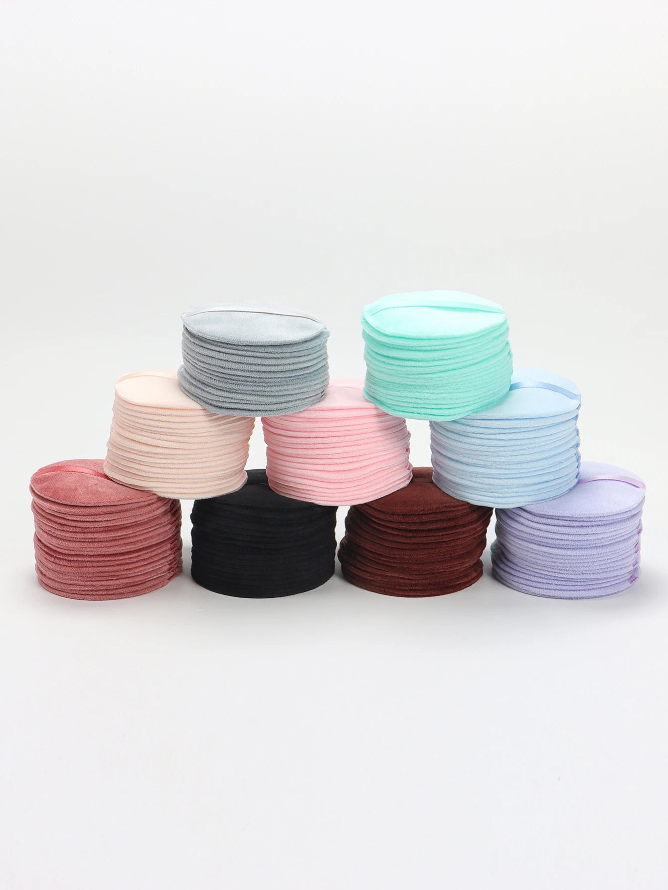 10Pcs Makeup Remover Pads Can Be Soaked in Water