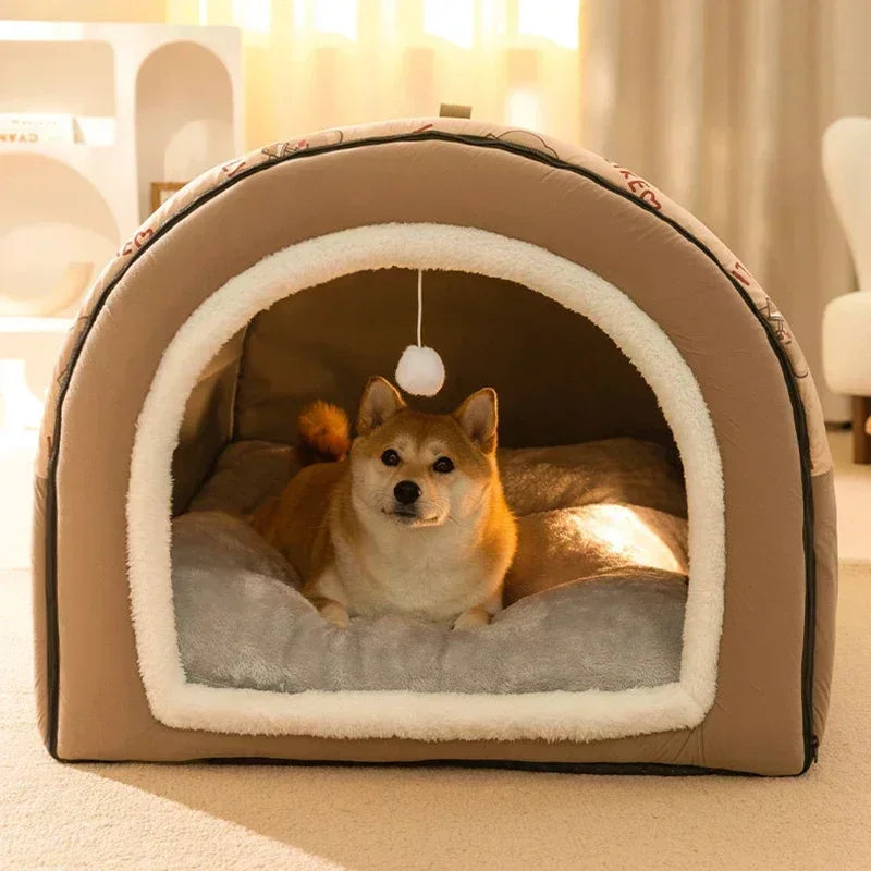 Hot Winter Warm Dog Removable Pet Sleeping House
