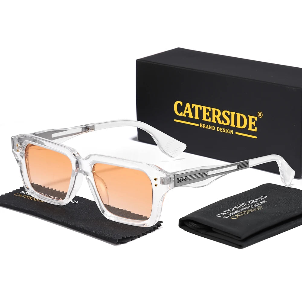New Men's Square Sunglasses Premium PC Frame Eyewear