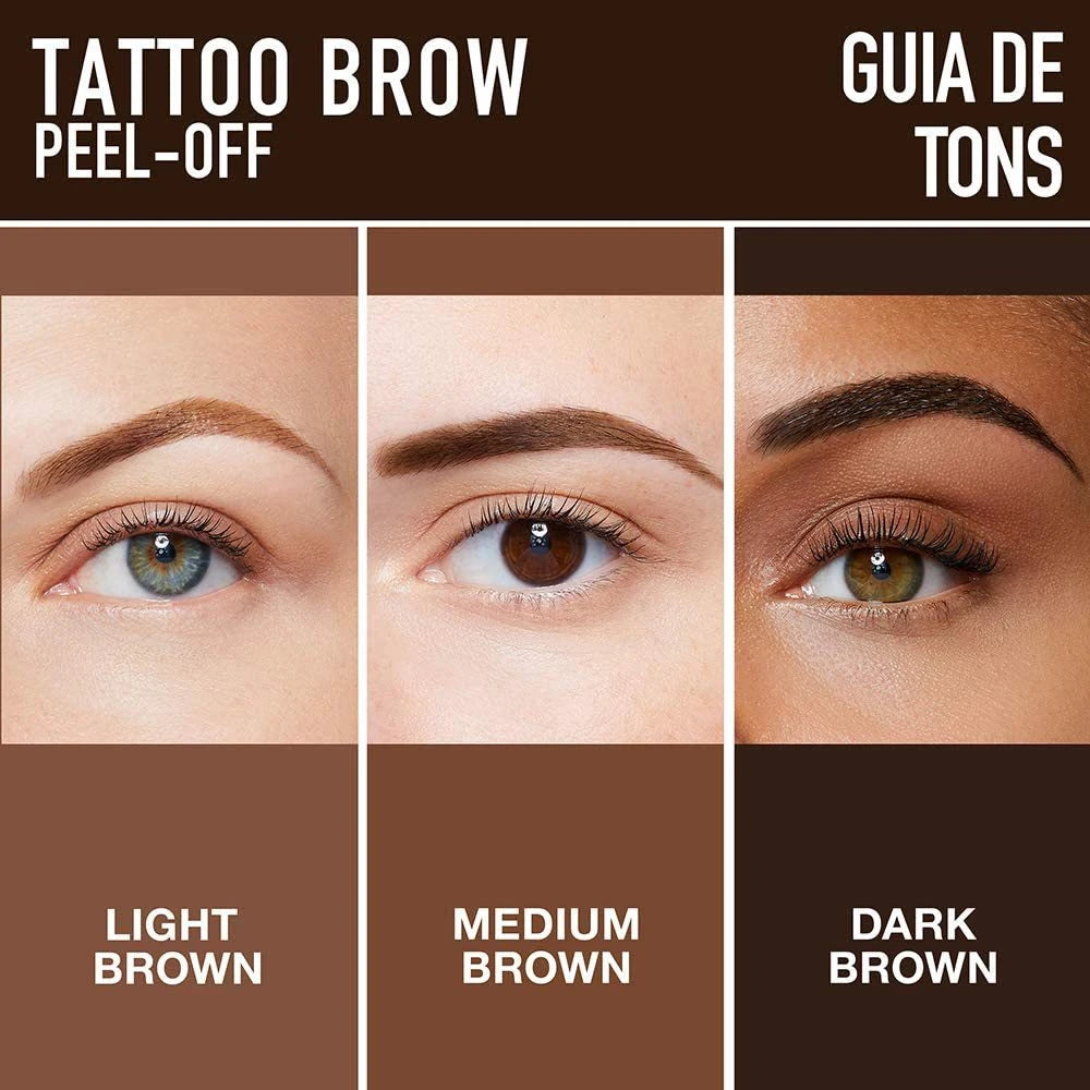 Peel Off Eyebrow Gel Tint Waterproof Long Lasting Semi Permanent