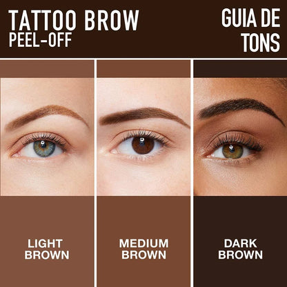 Peel Off Eyebrow Gel Tint Waterproof Long Lasting Semi Permanent