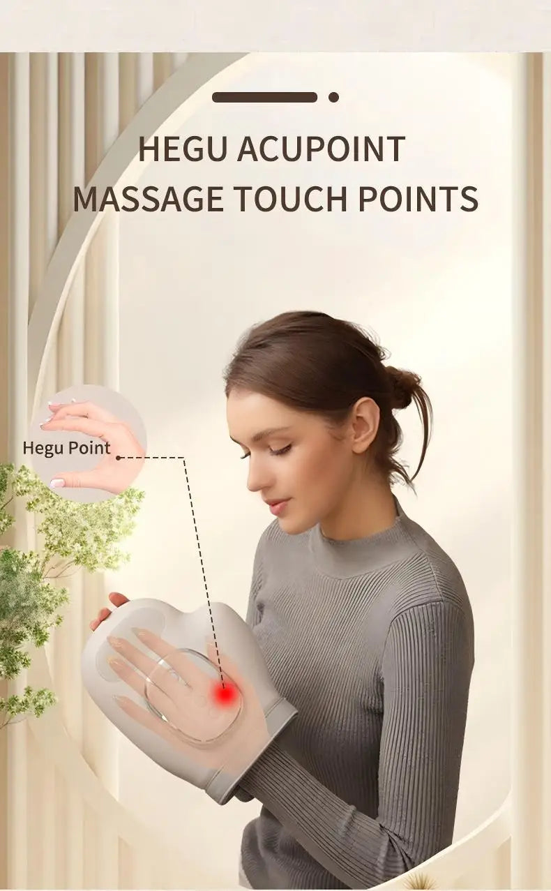 Hand Massager with Airbag Compression Finger Wrist Palm