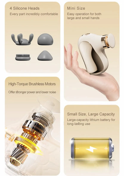 Multifunctional Mini Muscle Massage Gun Cordless