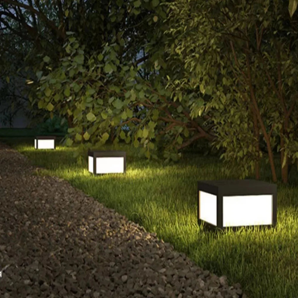 Solar Outdoor Light Waterproof Pillar Light Solar Energy Powered
