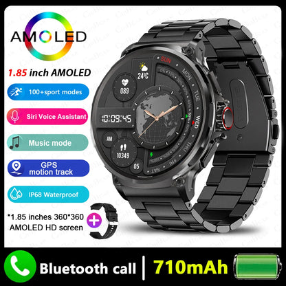 New Military GPS V69 Smart Watch Men 1.85 inch 710 mAh