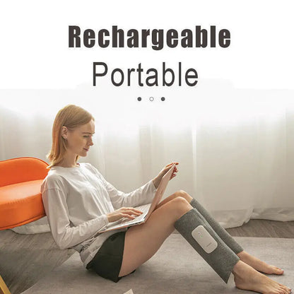 Calf Massager Portable Leg Massager with Compression Heat