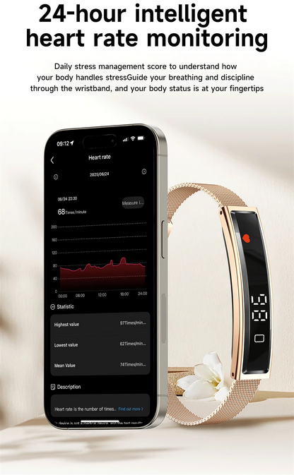 New Fashion Women Smart Bracelet Sport Mode Fitness