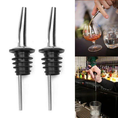 1/2/3/4Pcs Stainless Steel Wine Bottle Stopper Olive Oil