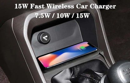 Car Wireless Charger Non-Slip Pad Silicone Fast Charging