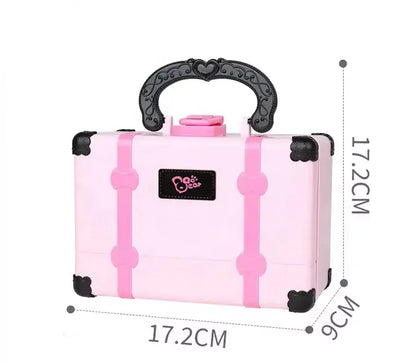 Children Makeup Cosmetics Pretend Playing Box
