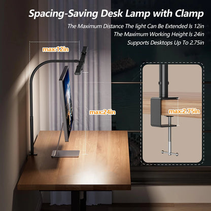 Home LED Eye-Caring Architect Desk Lamp No Flicker