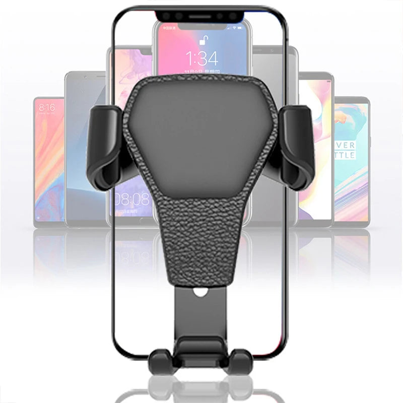 Gravity Car Phone Holder Air Vent Clip Mount Mobile Cell Phone Stand