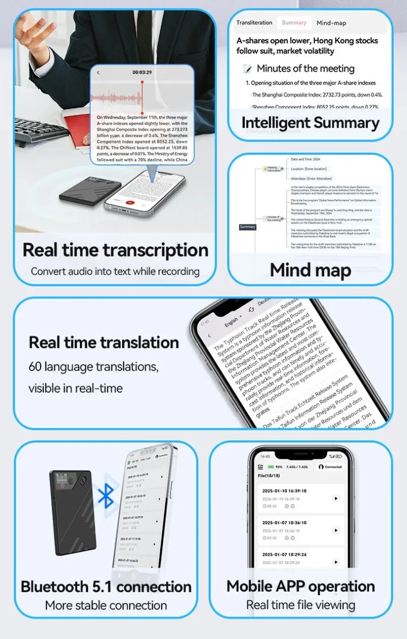 AI Voice Recorder Chat GPT Smart Voice To Text Recorder