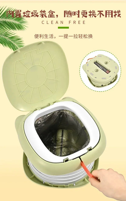 Portable Kid Boy Girl WC Toilet Seat Pot Kids Folding Toilet