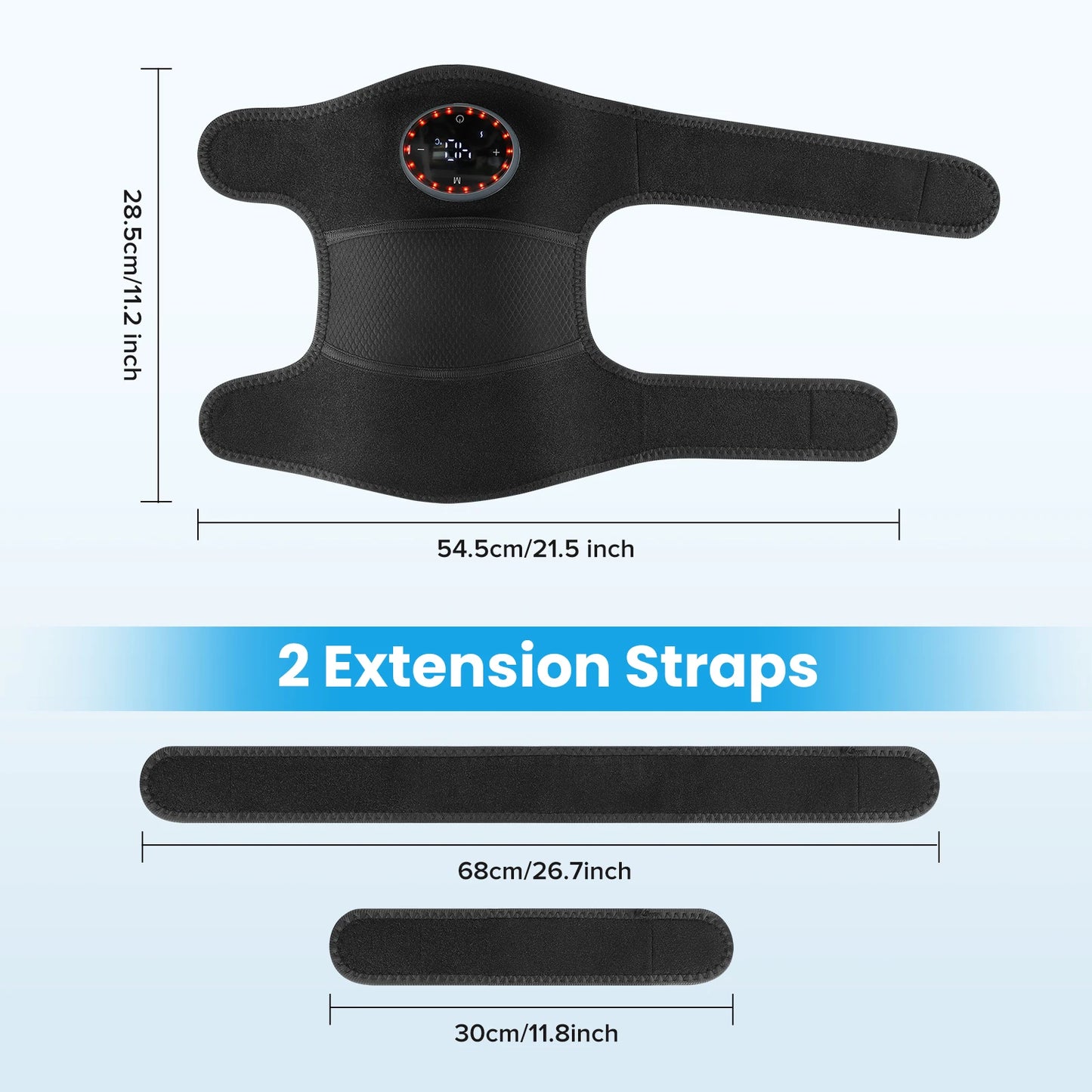 Electric Shoulder Massager Heating Pad Vibration Massage