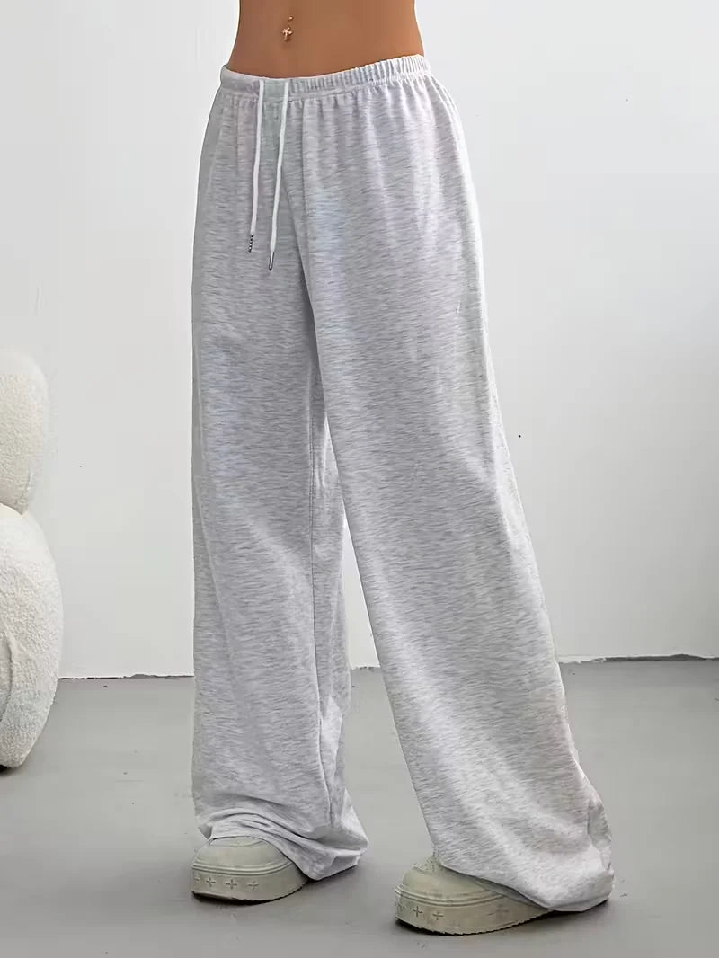 Women Jogger Cotton Pants Casual Drawstring Loose Unisex