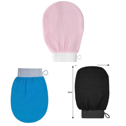 Exfoliating Gloves Dead Skin Scrubber Shower Gloves Bath Towel