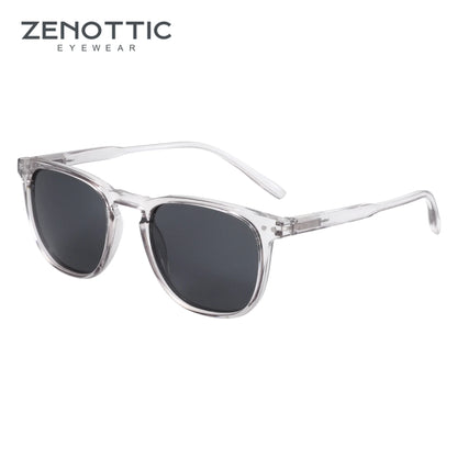 Retro Small Round Polarized Sunglasses Men Women Lightweight