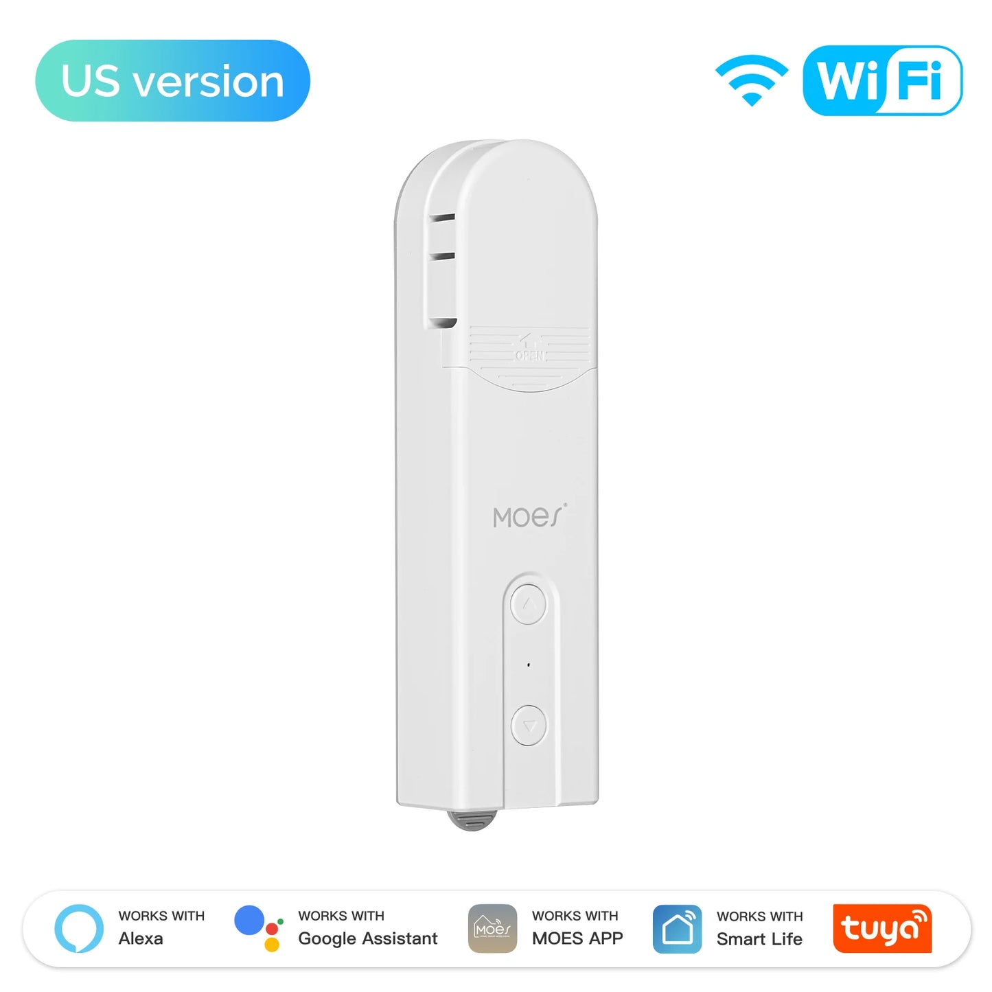 Tuya WiFi Smart Curtain Motor MOES Electric Roller Blinds