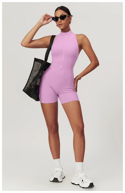 Scrunch Sports Overalls Gym Jumpsuit Women's Fitness
