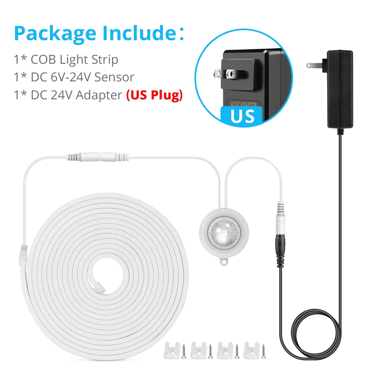Neon Light Wireless PIR Motion Sensor LED Strip light