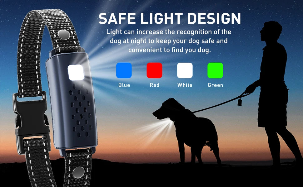 Electric Dog Training Collar Remote Control With  Vibration Shock