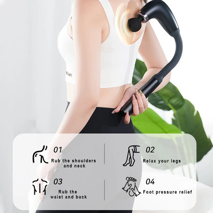 New Smart Fascia Gun Electric Massager Massage Hammer