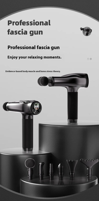 Double Head Handheld Mini Massager Gun with Deep Tissue