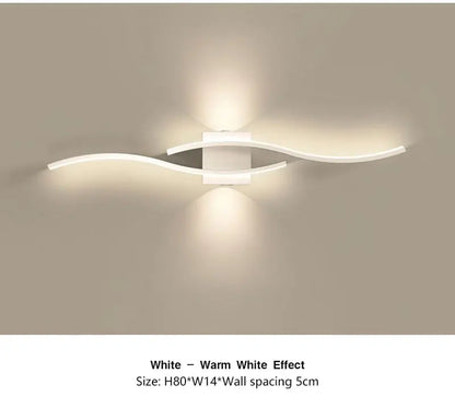 Indoor LED Wall Lights for Bedroom Bedside LED Wall Lamps