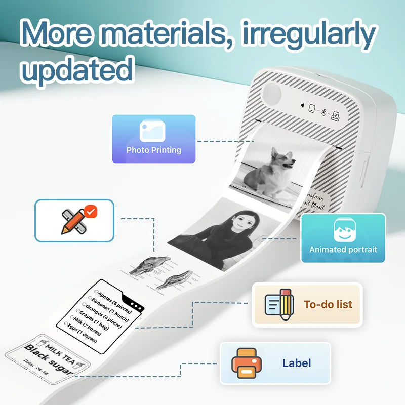 B3 Portable Mini Printers Wireless Bluetooth Inkless