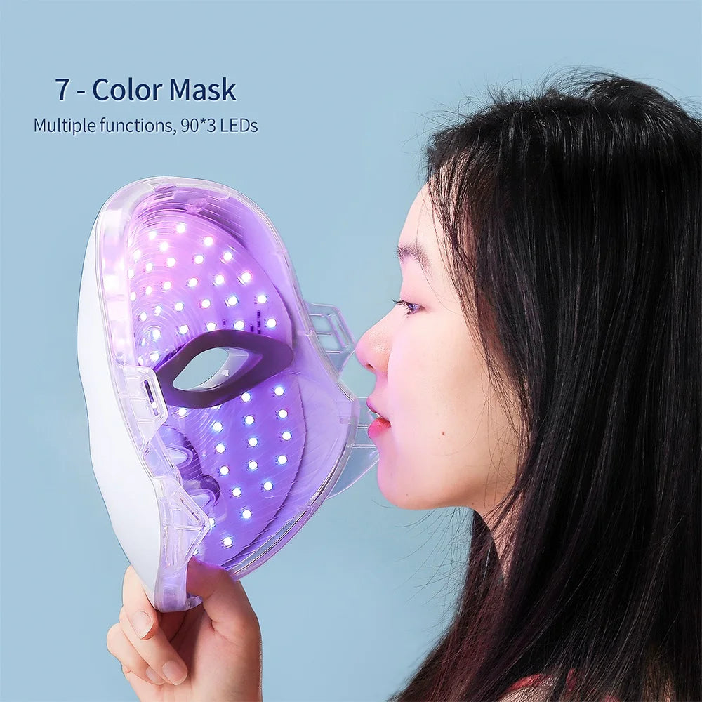 Wireless LED Mask 7 Color LED Face Mask Photon