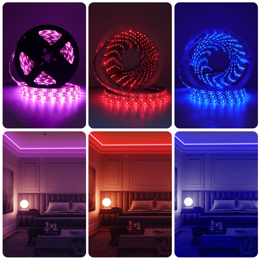 5V 2835 LED Strip Light 2835 60Leds/m Flexible Fita Led Tape