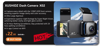 NEW 1080P HD Dash Camera Loop Recording Vehicle