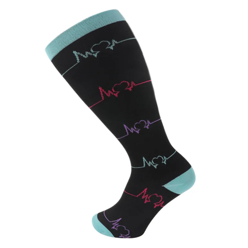 Compression Socks for Women Men Wide Calf