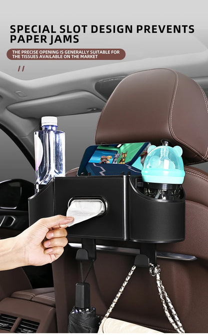 Car Seat Back Storage Box Multi-Functional Vehicle Mounted