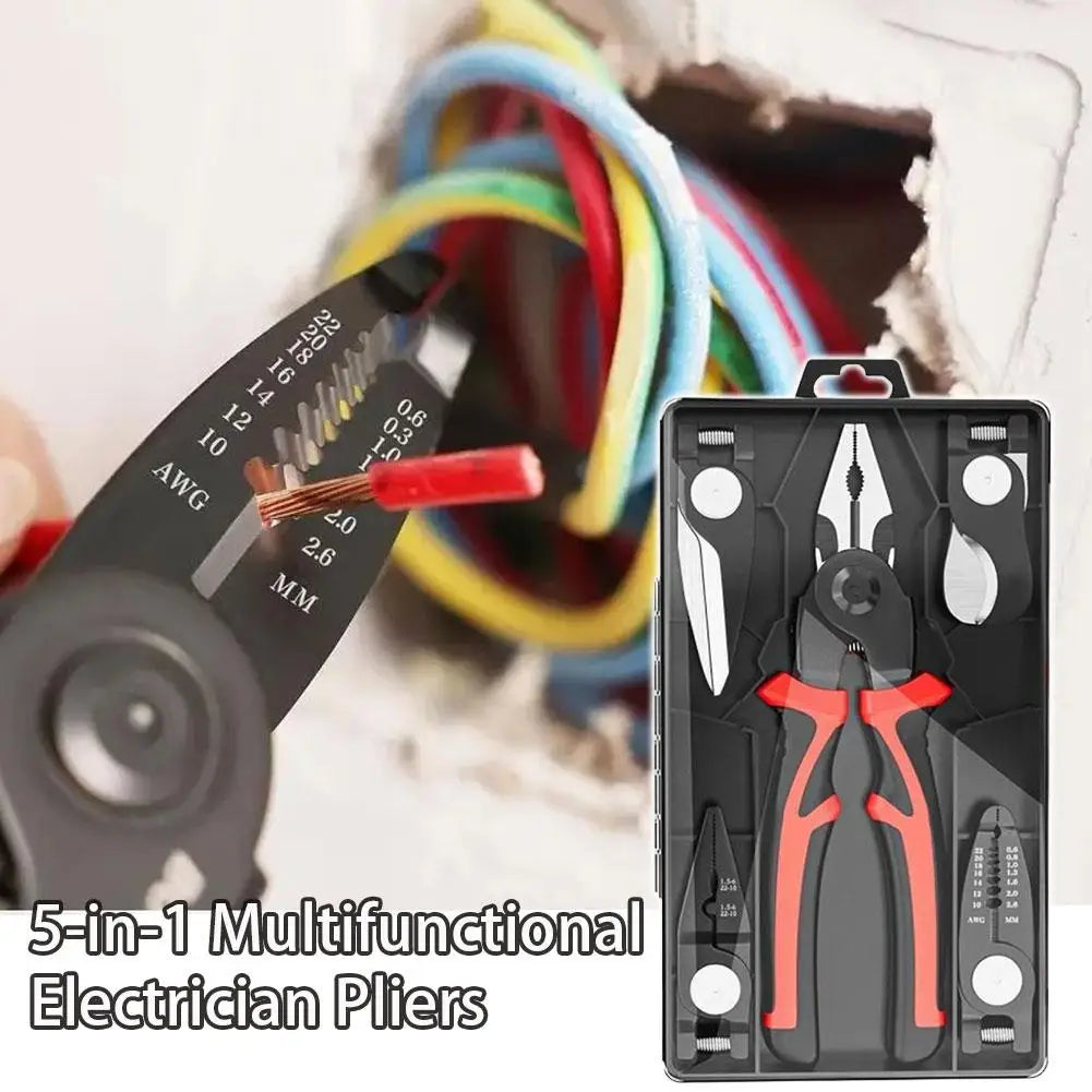 Multifunctional Replaceable Electrician Pliers Wire Cutting Pliers