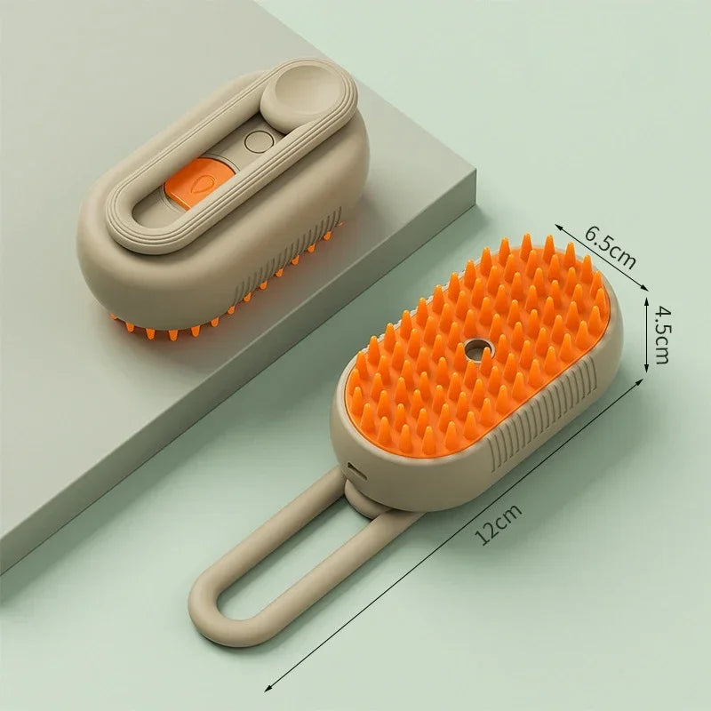 3 in 1 Pet Brush Cat Steam Brush Comb Dog Brush Electric Spray