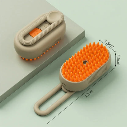 3 in 1 Pet Brush Cat Steam Brush Comb Dog Brush Electric Spray