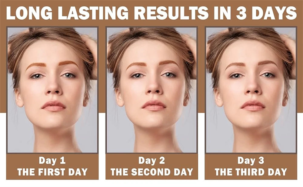 Peel Off Eyebrow Gel Tint Waterproof Long Lasting Semi Permanent